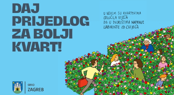 Počinju prve tribine u sklopu projekta „DAJ PRIJEDLOG ZA BOLJI KVART!“ – građani ponovno odlučuju o projektima u svom kvartu! 